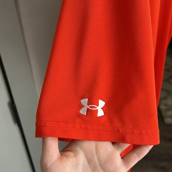 Under Armour Orange Auburn Polo - Picture 7 of 7